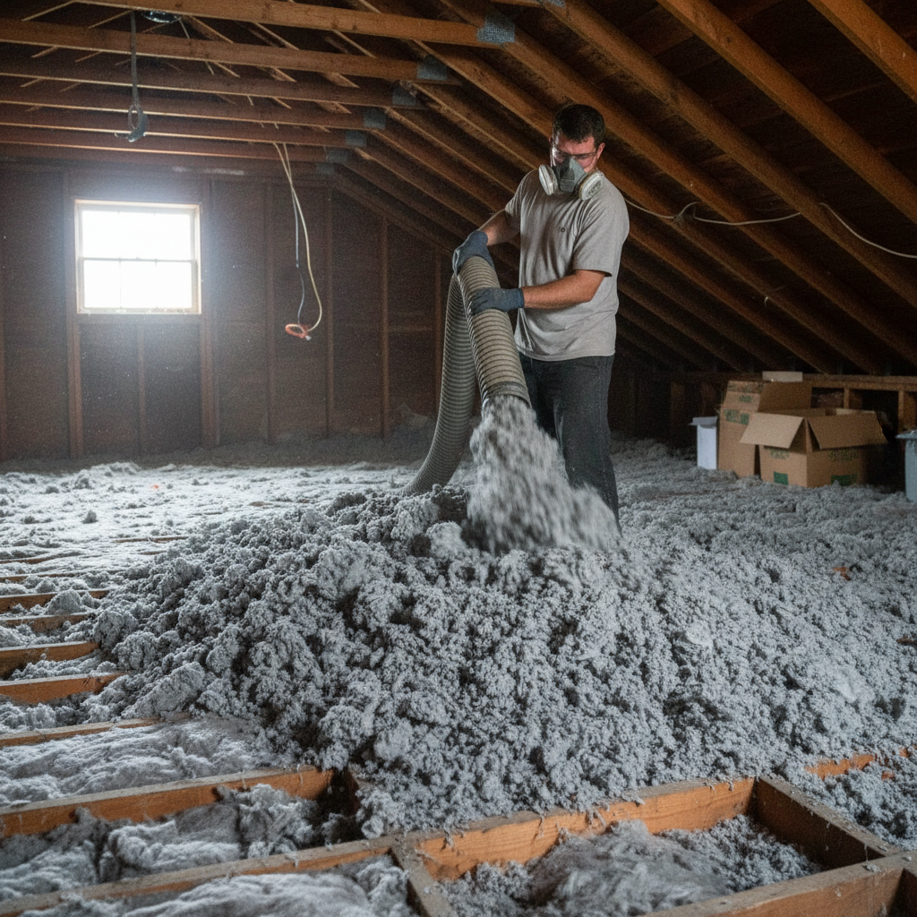 blown_in_cellulose_process